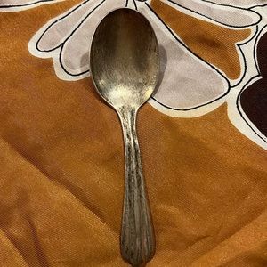 Antique child’s Sterling silver spoon